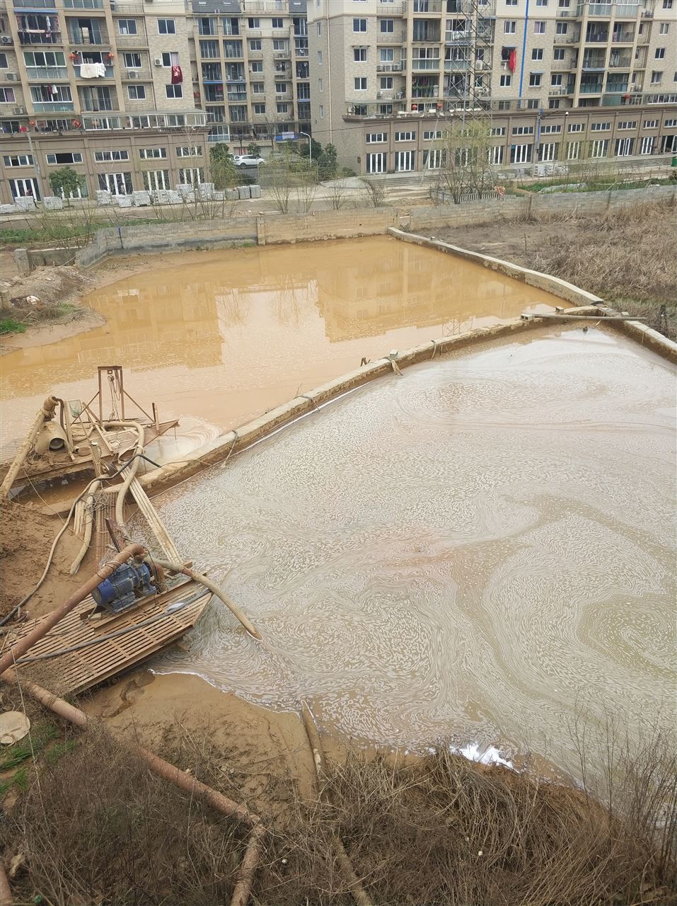 和平沉淀池淤泥清理-厂区废水池淤泥清淤